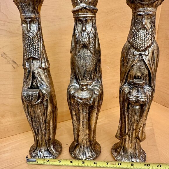 vintage MCM gold foil three wise men/Three Kings - Picture 4 of 5